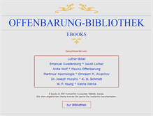 Tablet Screenshot of offenbarung-cd.info